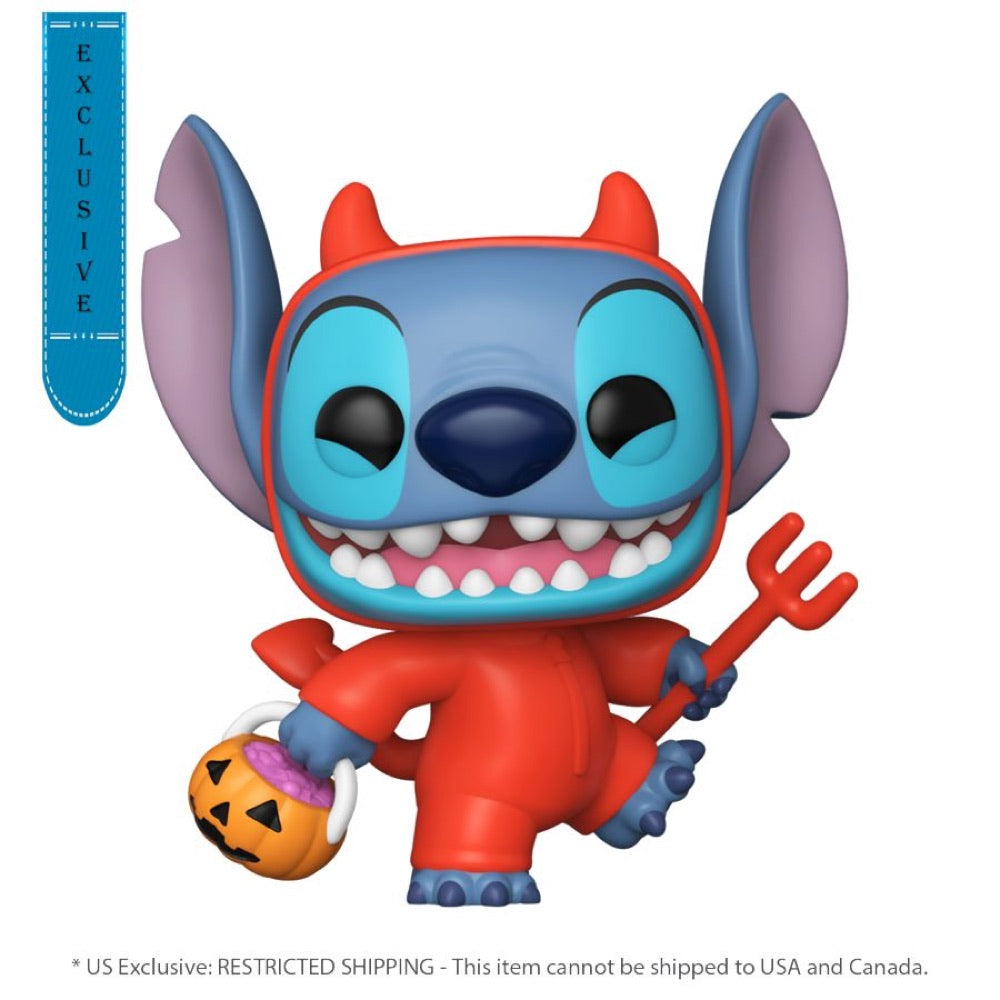 Lilo & Stitch – Stitch as Devil US Exclusive (with Chase) Pop! Vinyl [RS]