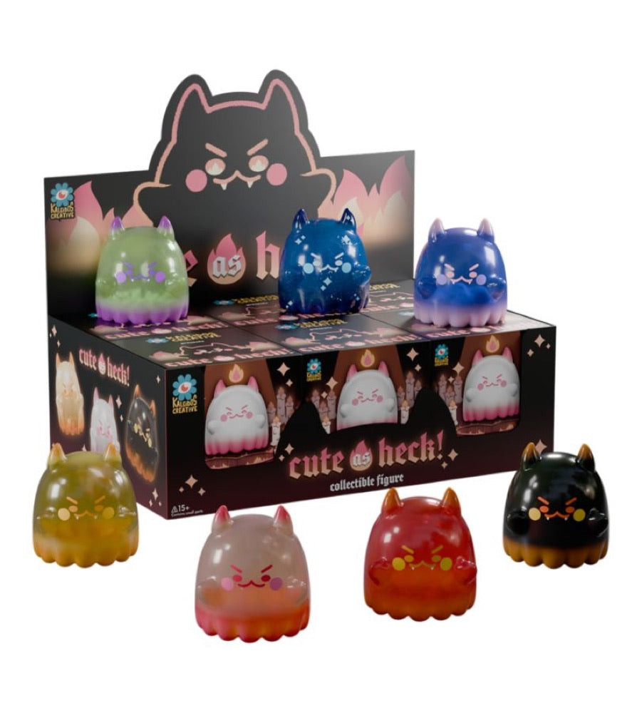 Kaleidos Creative – Cute As Heck Blind Box (Display of 6)