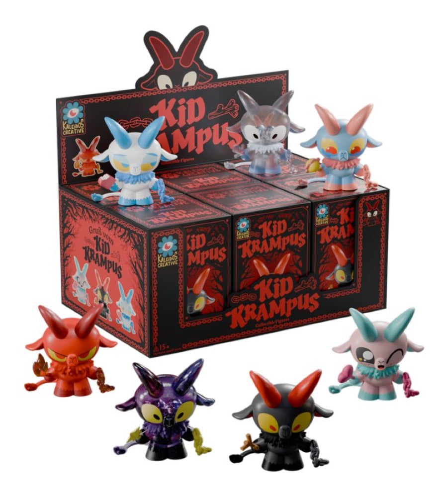 Kaleidos Creative – Kid Krampus Blind Box (Display of 6)