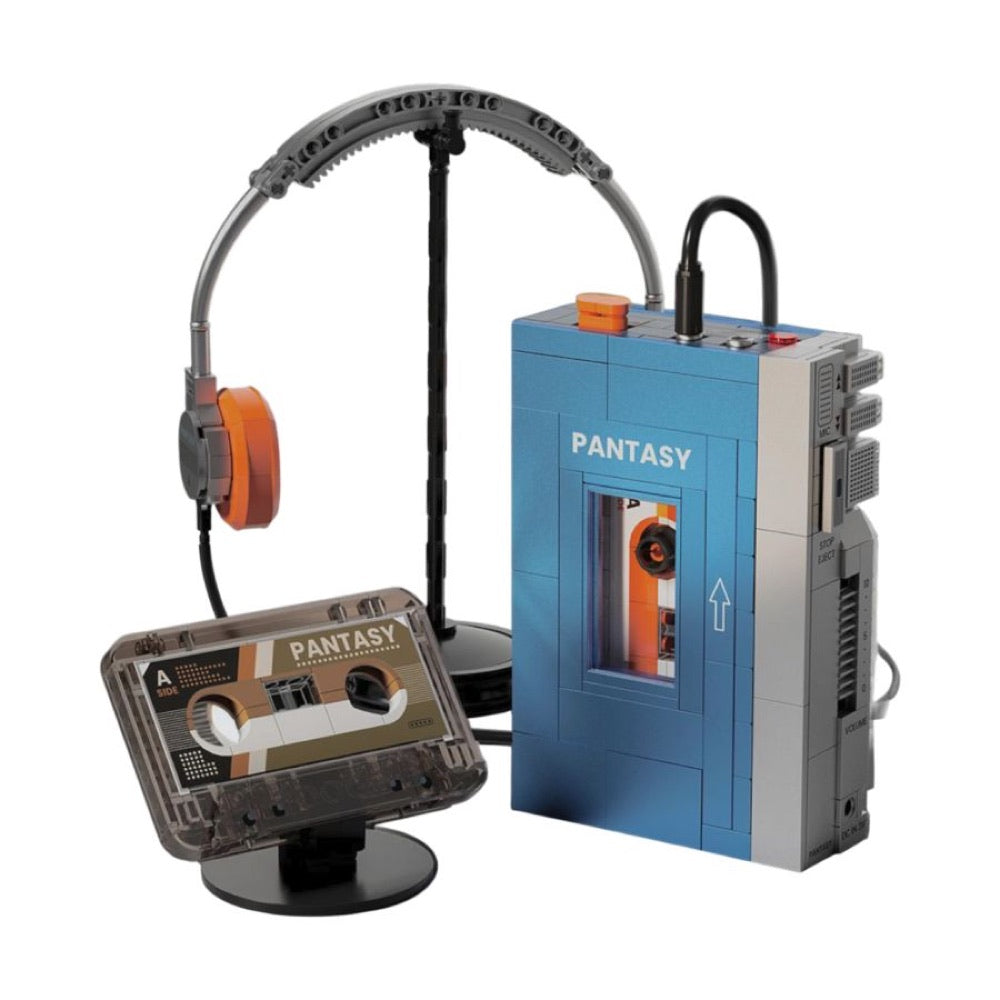 Retro Collection – Cassette Player Construction Set (569 Pieces)