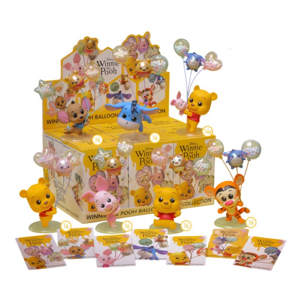 Winnie the Pooh – Baloon Cosbi Bobble-Head (Display of 6)