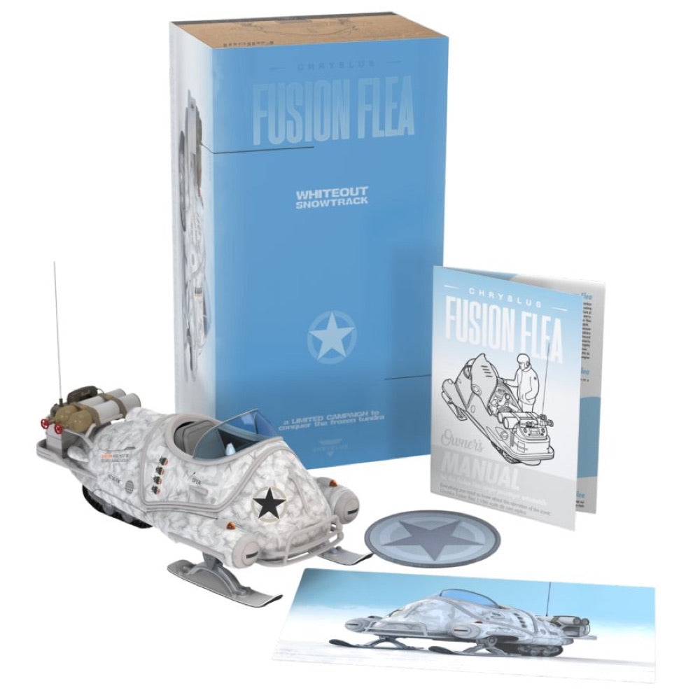 Fallout – Whiteout Snowtrack Fusion Flea 1:18 Scale Diecast Vehicle