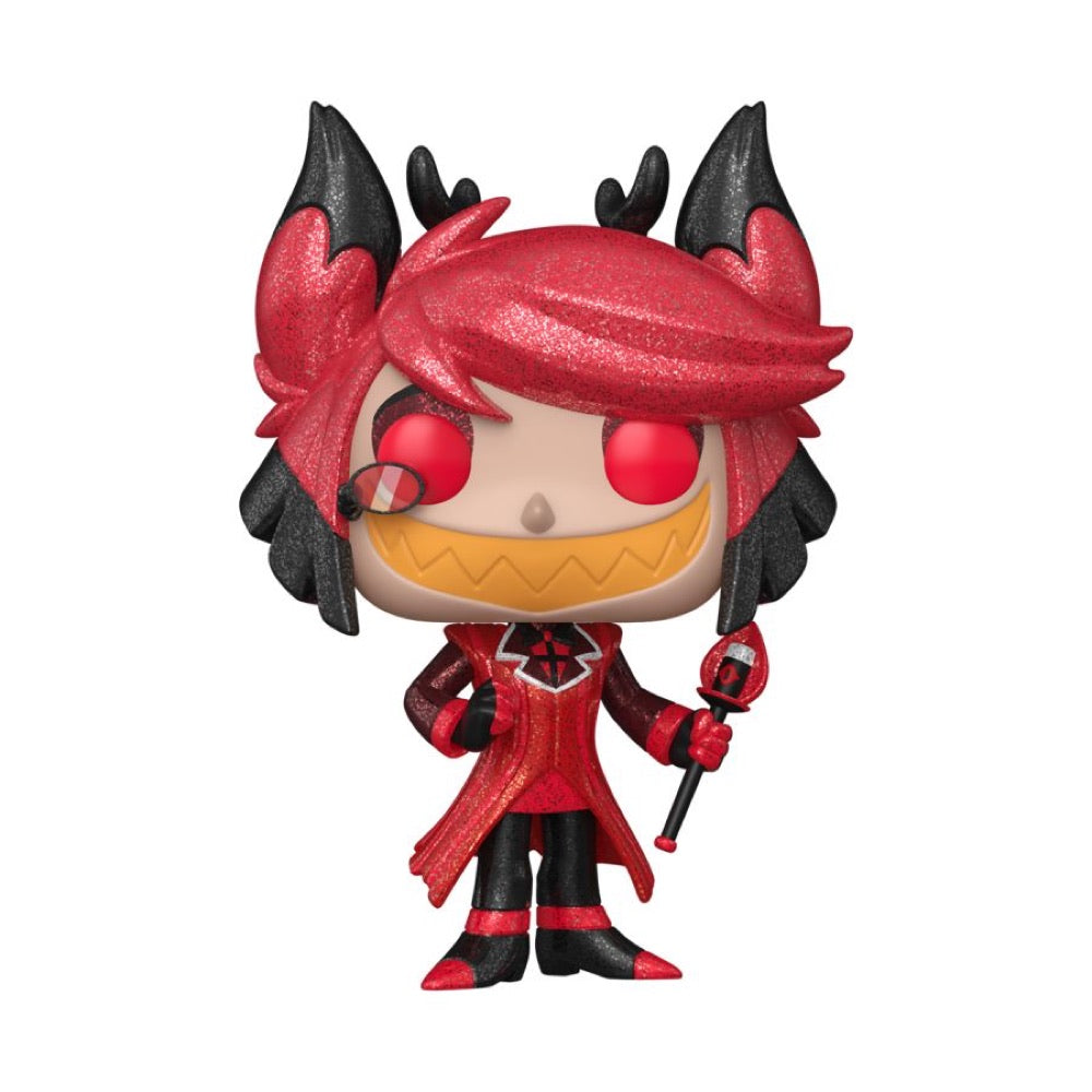 Hazbin Hotel – Alastor US Exclusive Diamond Glitter Pop! Vinyl [RS]