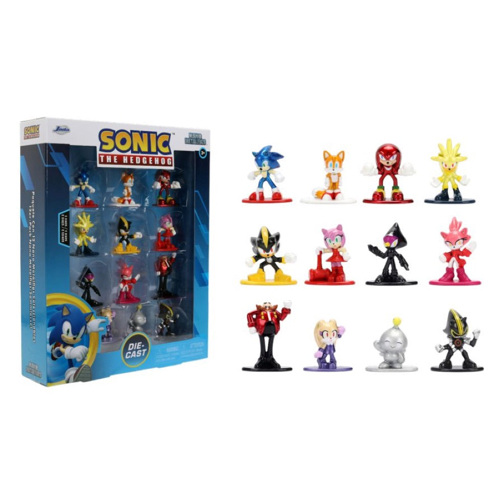 Sonic the Hedgehog – Nano Metalfigs (Series 3) 12-Pack