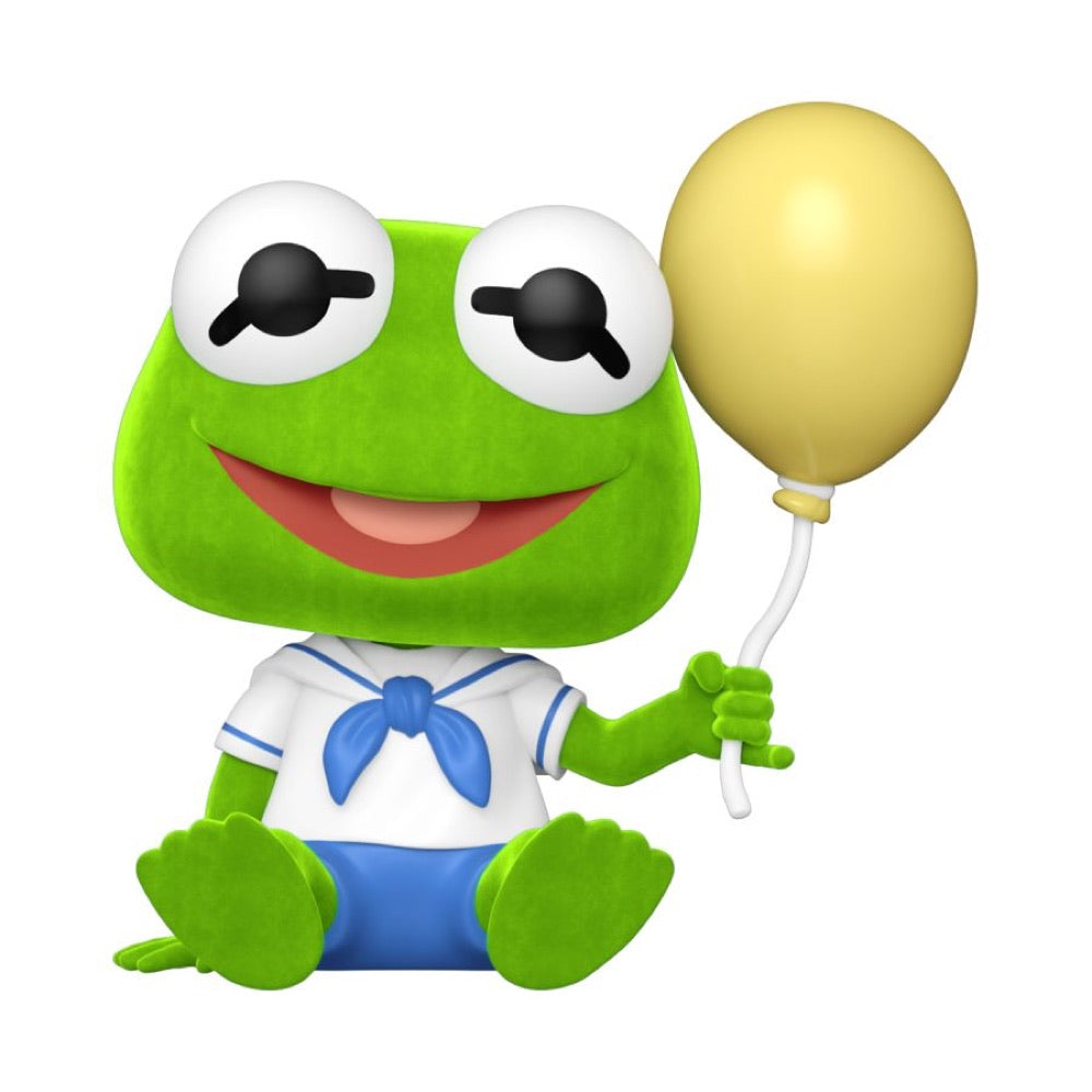 Muppets – Baby Kermit US Exclusive Flocked Pop! Vinyl [RS]