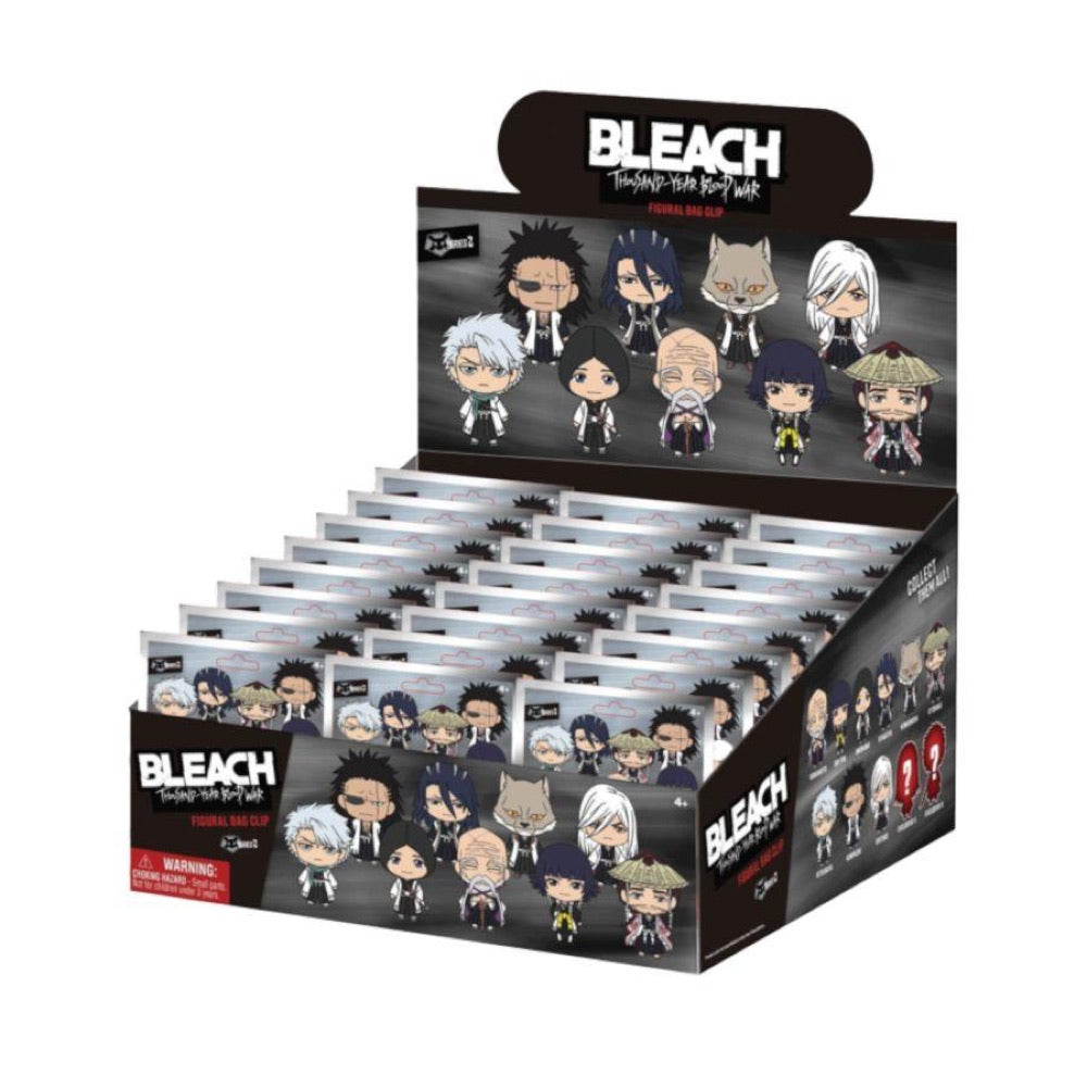 Bleach – 1000 Year Blood War 3D PVC Bag Clip Series 2 (Display of 24)