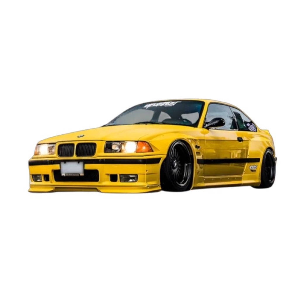 Solido – 1:18 1990 BMW M3 Coupe Pandem Sun Yellow Diecast Vehicle