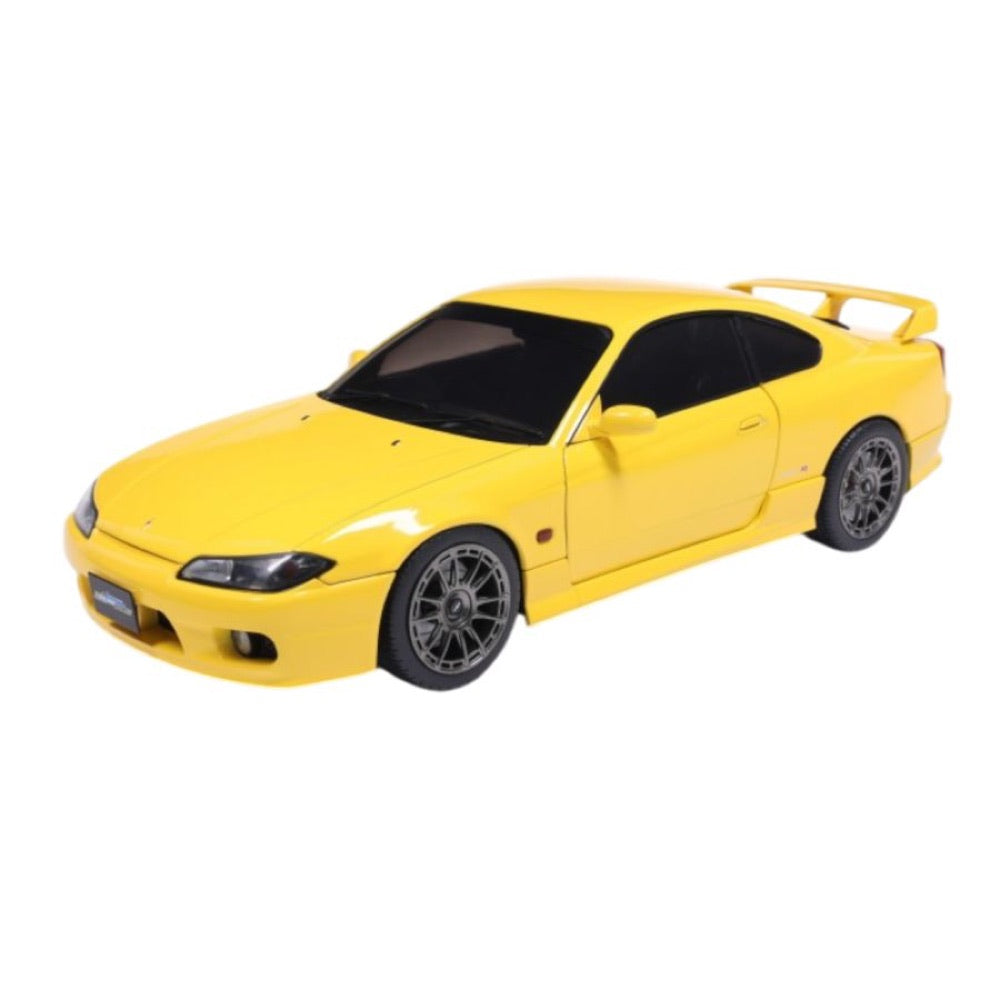 Solido – 1:18 1999 Nissan Silvia S15 Spec-R Aero Lightning Yellow Diecast Vehicle
