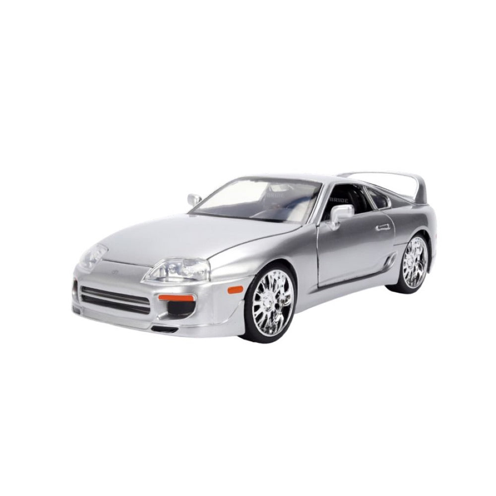 JDM Tuners – 1995 Toyota Supra (Silver) 1:24 Scale Diecast Vehicle