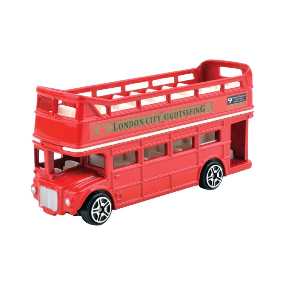 Metro Town – 3.5″ London Open Top Bus Die-Cast Vehicle