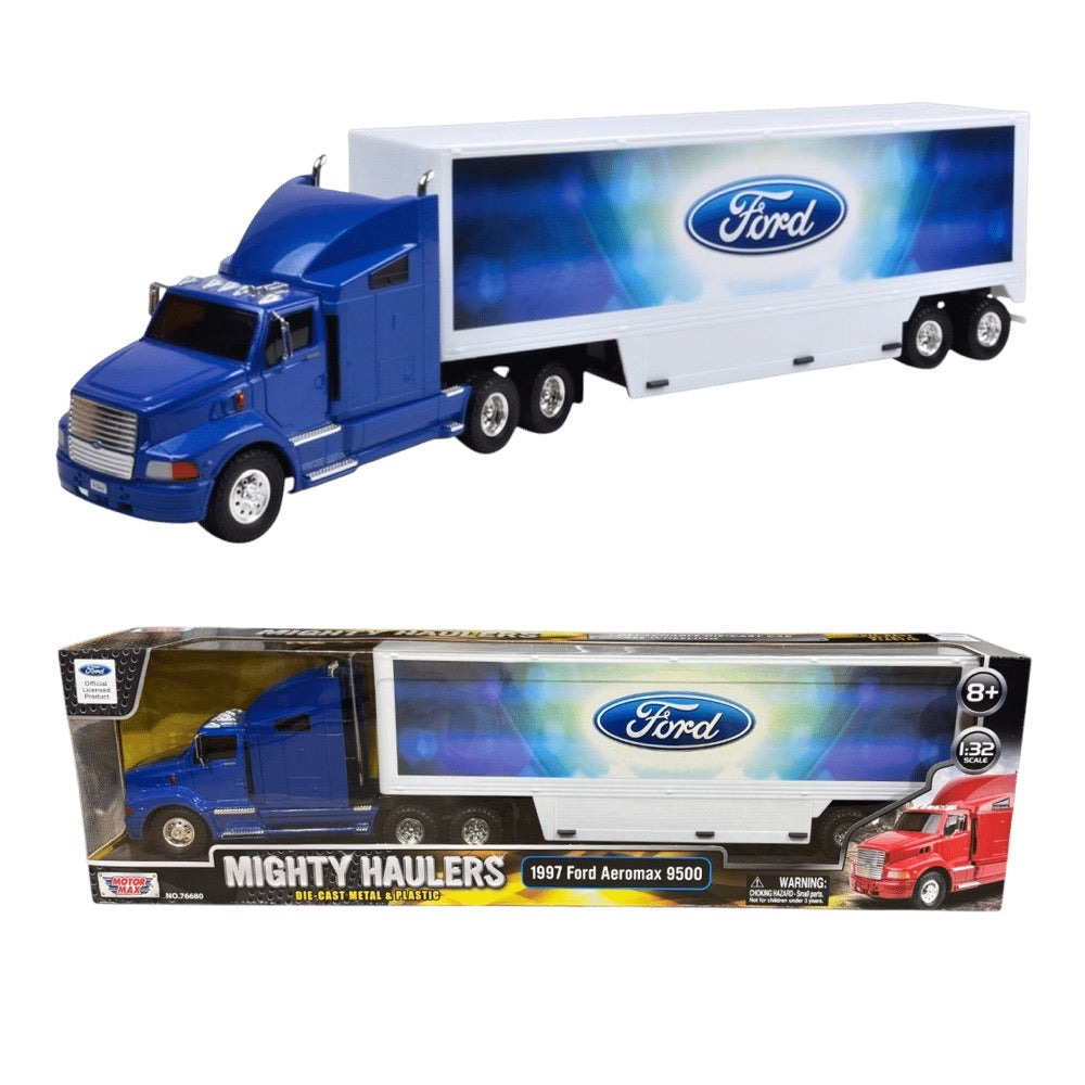 Mighty Haulers – 1:32 1997 Ford Aeromax 9500 & Trailer