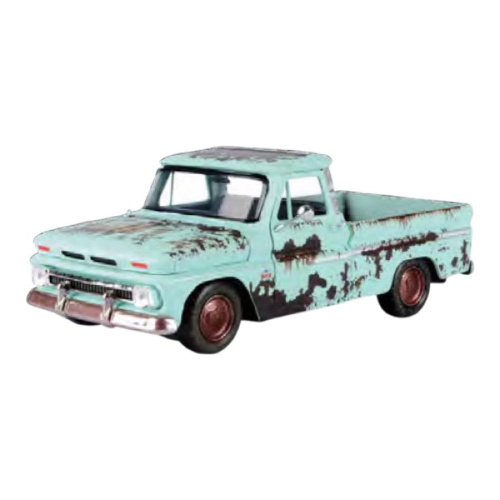 Weathered Treasures – 1:24 1966 Chevy C10 Fleetside Die-Cast Vehicle
