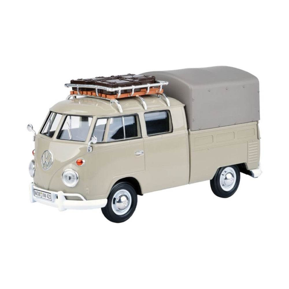 Volkswagen Collection – 1:24 VW Type 2 with Tarpaulin Cover Die-Cast Vehicle