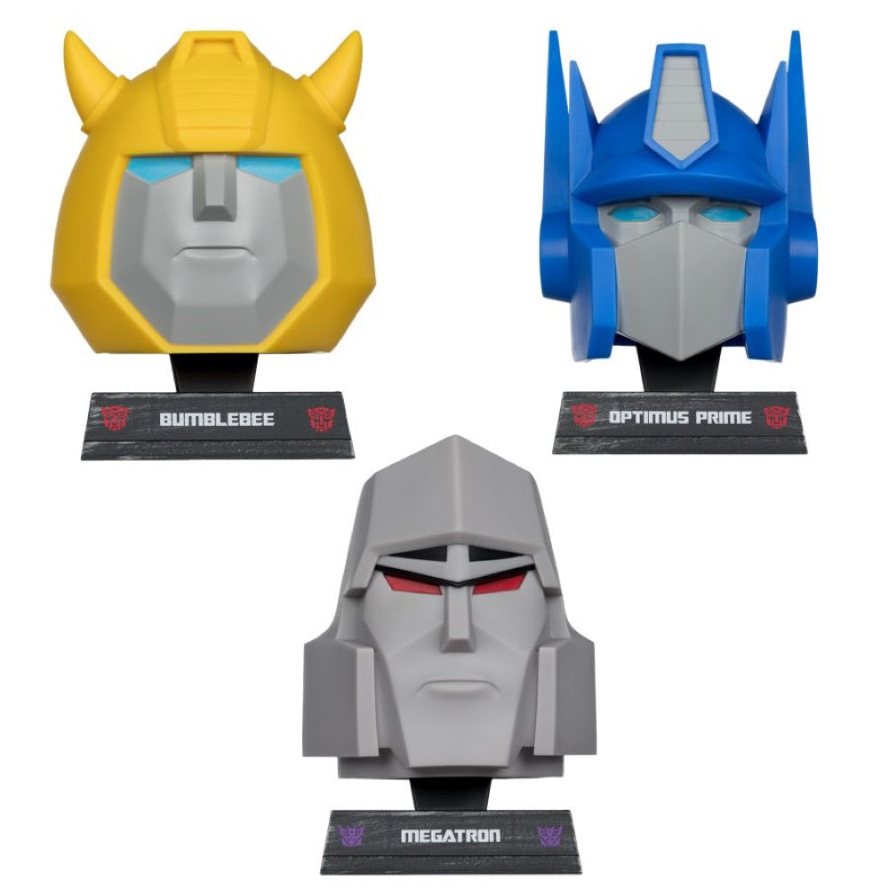 Transformers – 1:3 Scale Head Replica Assortment (6 Pieces)