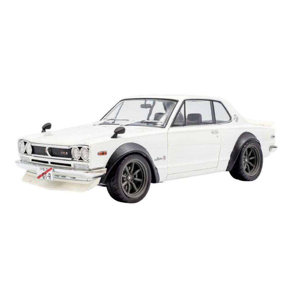 Solido – 1:18 1970 Nissan Skyline (C10) Hakosuka Works Pearl White Diecast Vehicle