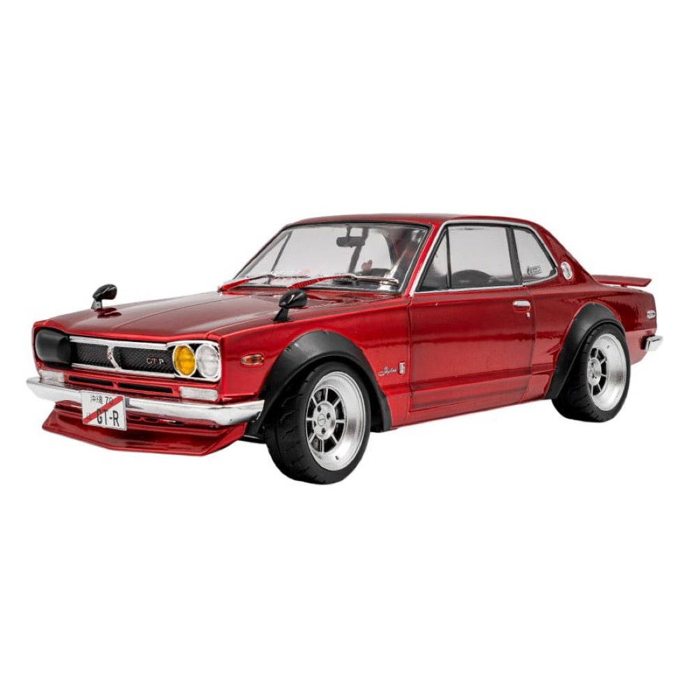 Solido – 1:18 1970 Nissan Skyline (C10) Hakosuka Works Red Metallic Diecast Vehicle