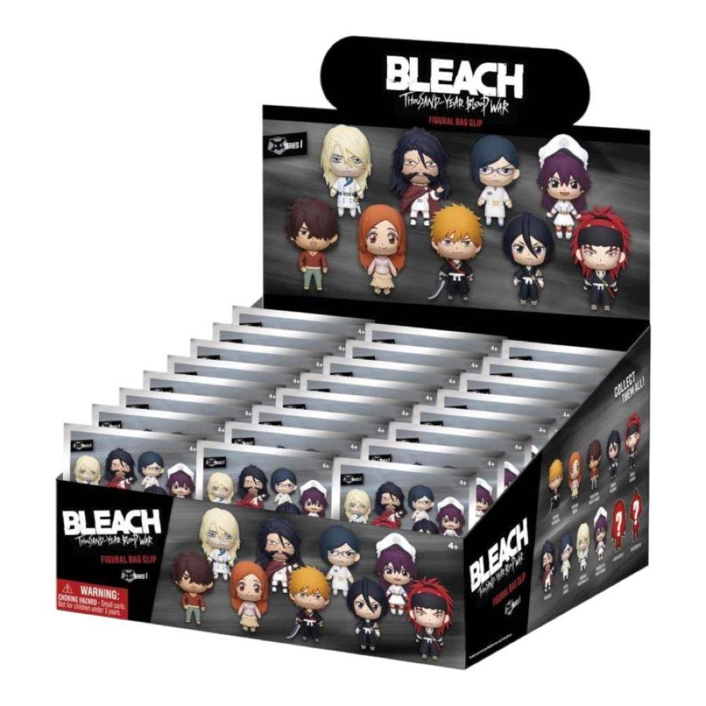Bleach – 1000 Year Blood War 3D PVC Bag Clip Series 1 (Display of 24)