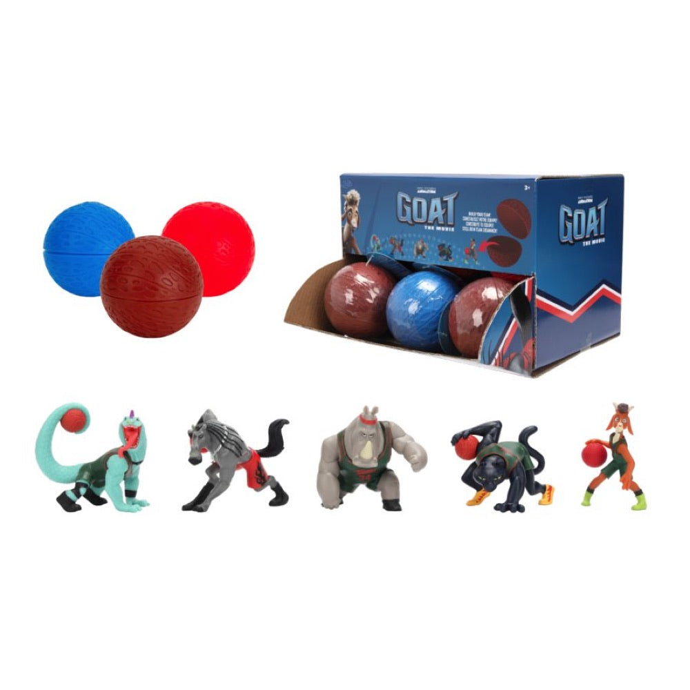 GOAT – 2.5″ Blind Figurine in Basketball (Display of 9)