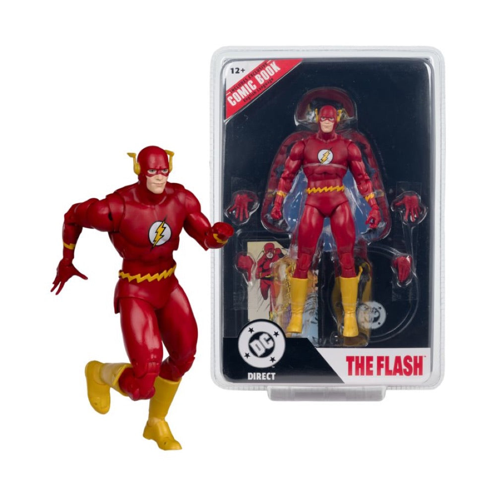DC Comics – Barry Allen (Flash #123) Page Punchers 7″ Figure with Comic