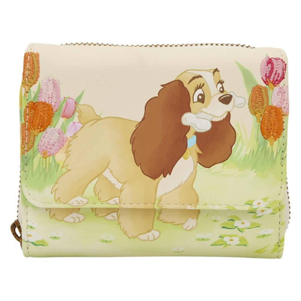 Lady and the Tramp – Pastel Tulip Bifold Wallet