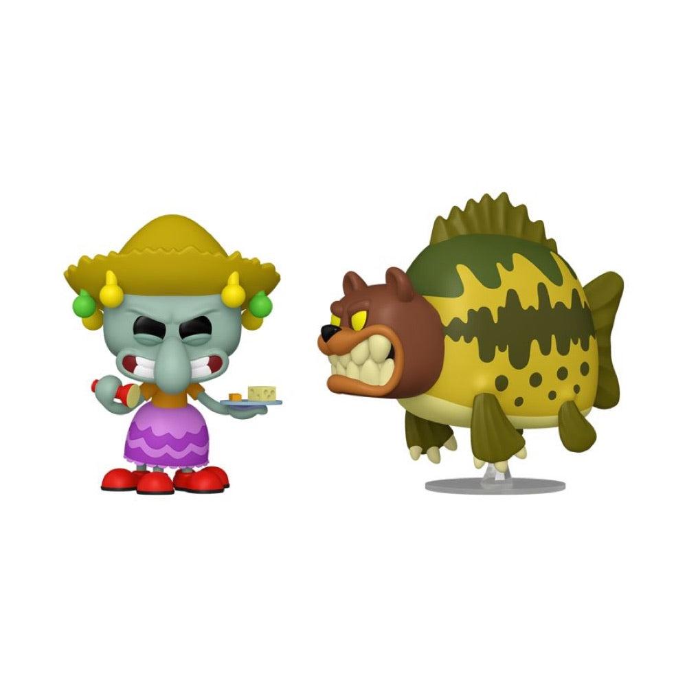 Spongebob – Squidward & Sea Bear Pop! Vinyl 2 Pack