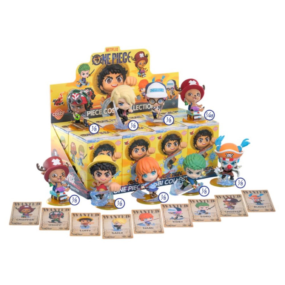 One Piece (Netflix) – Cosbi Bobble-Head Assortment (Display of 8)