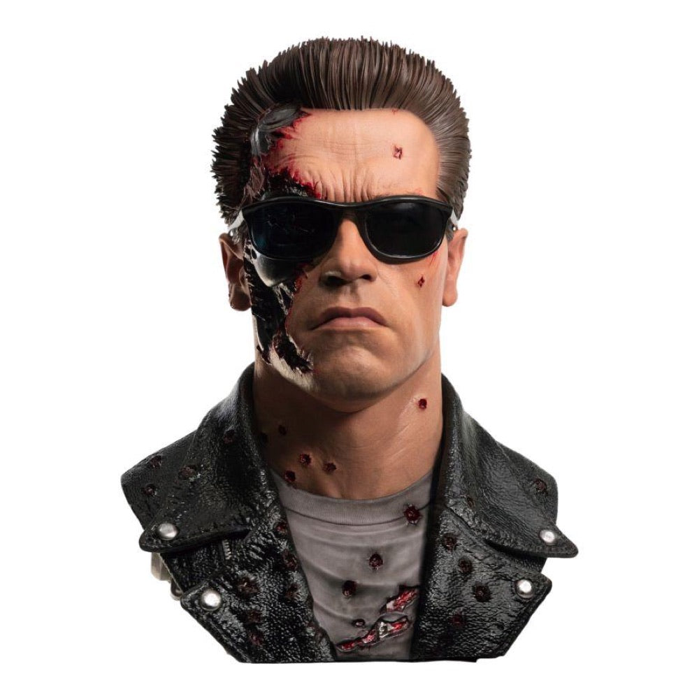 Terminator 2 – T-800 Model 101 Battle Damaged Art Mask