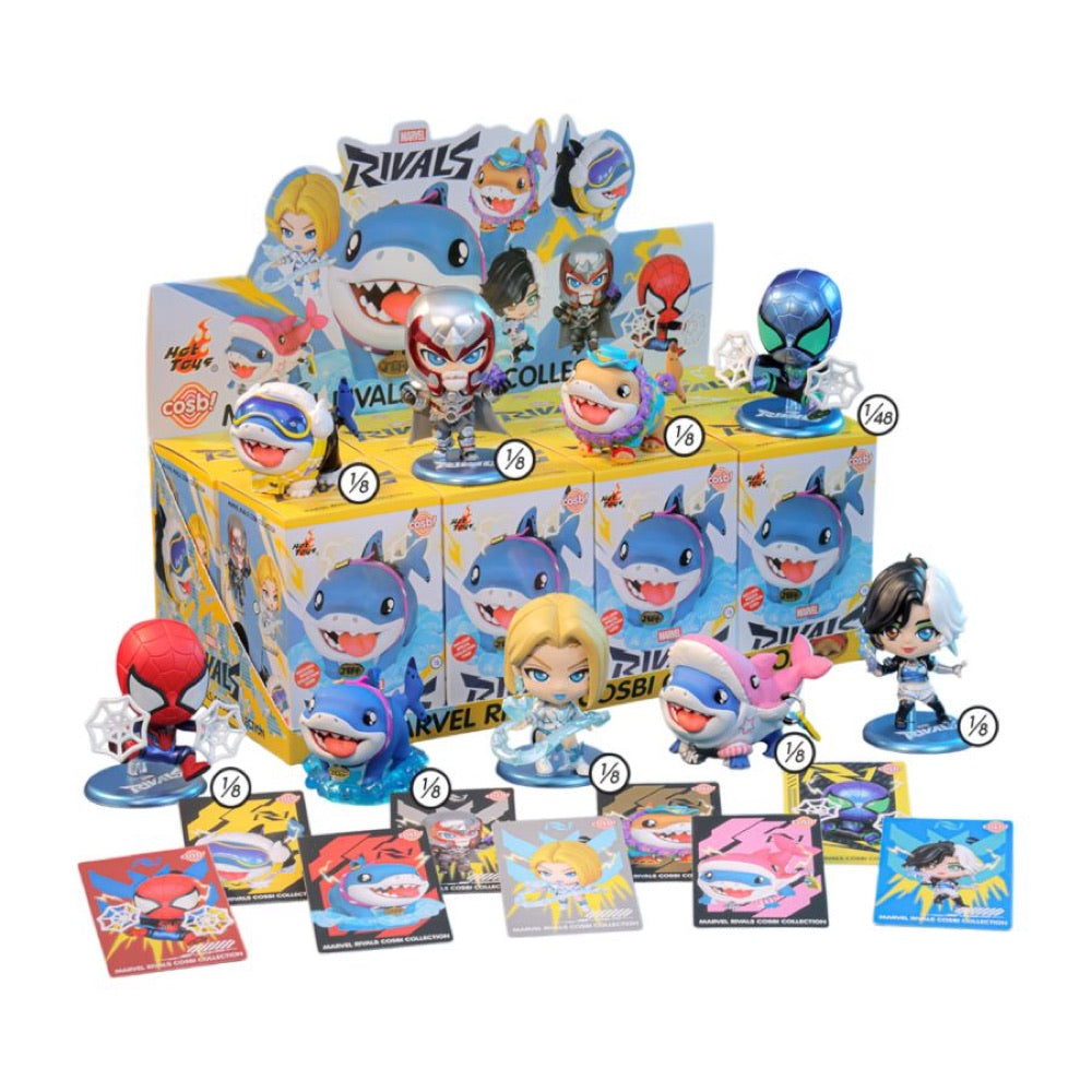 Marvel Rivals – Cosbi Bobble-Head Assortment (Display of 8)