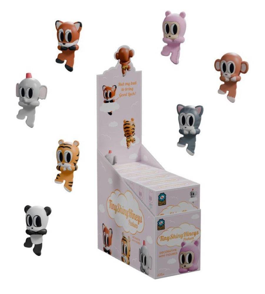 Kaleidos Creative – Tiny Shiny Hiney Peakers Blind Box Assortment (Display of 6)
