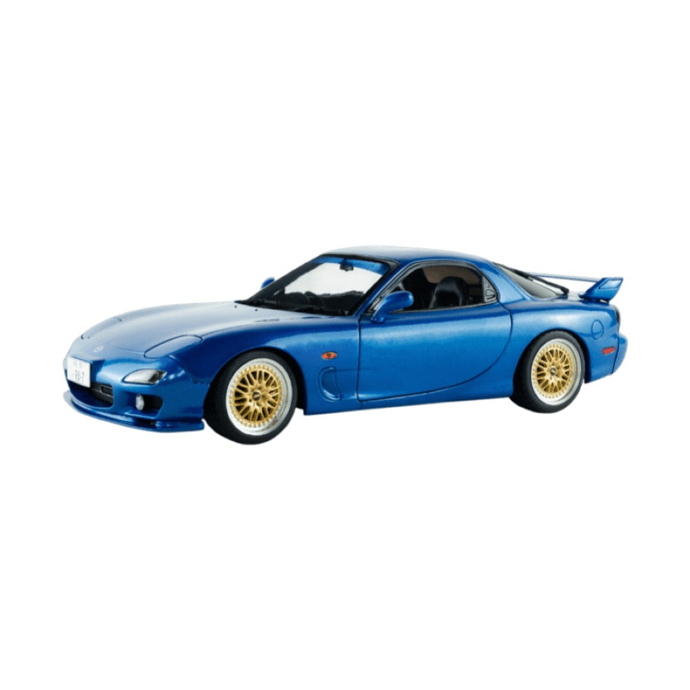 Solido – 1:18 1999 Mazda RX7 FD3S Innocent Blue Mica Diecast Vehicle