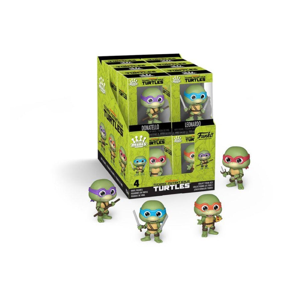 Teenage Mutant Ninja Turtles 2 (1991) – Mini Vinyl Figures Assortment (Display of 12)
