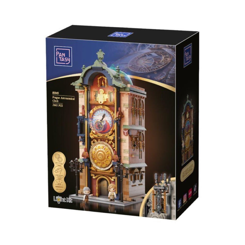 Retro Series – Prague Astronomical Clock Construction Set (2441 Pieces)