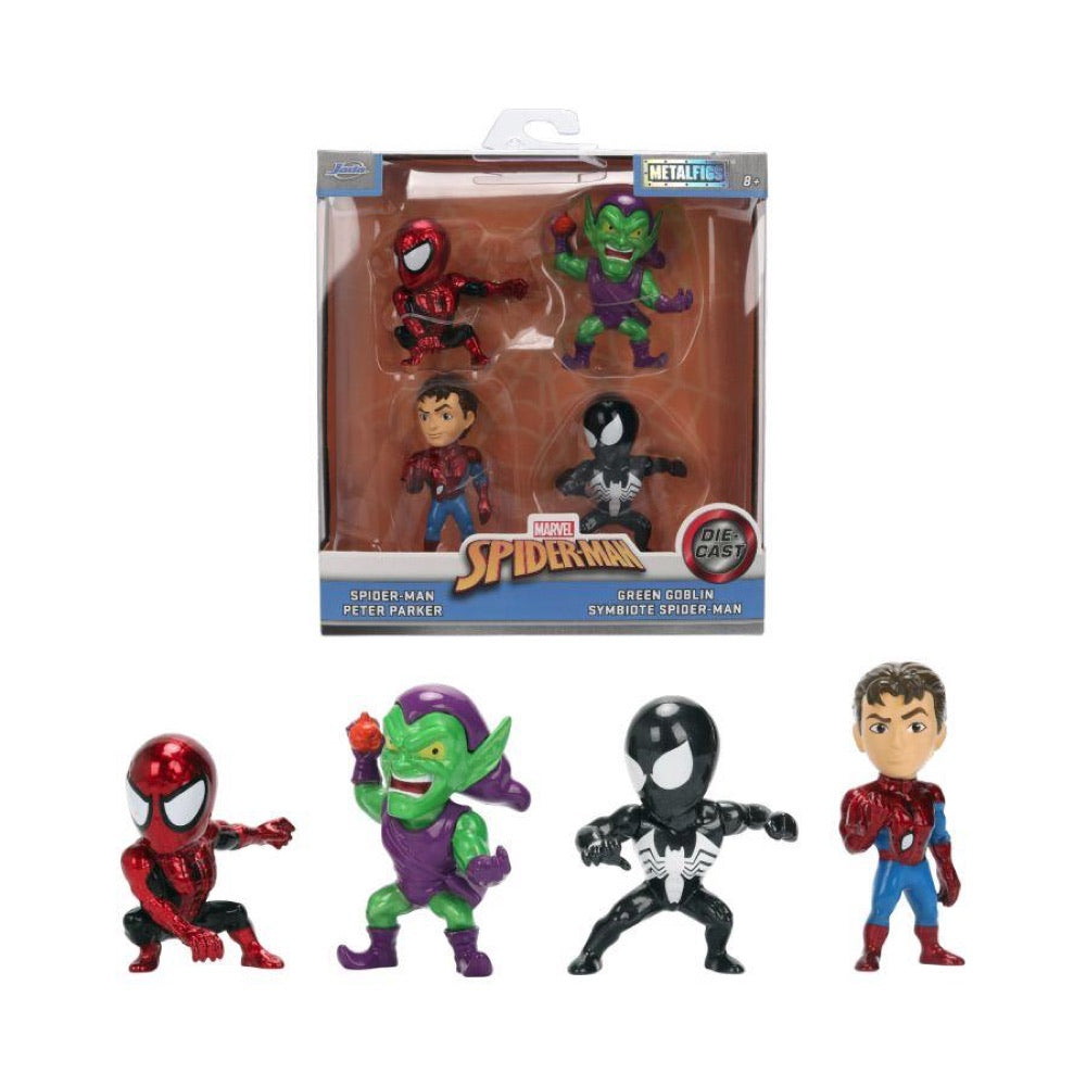 Spider-Man – 2.5″ Metalfigs 4-Pack ( Wave 5)