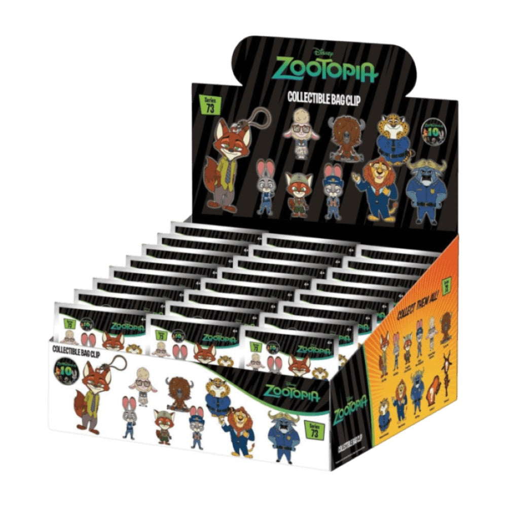 Zootopia – Zootopia 3D PVC Bag Clips Blind Bag Series 73 (Display of 24)