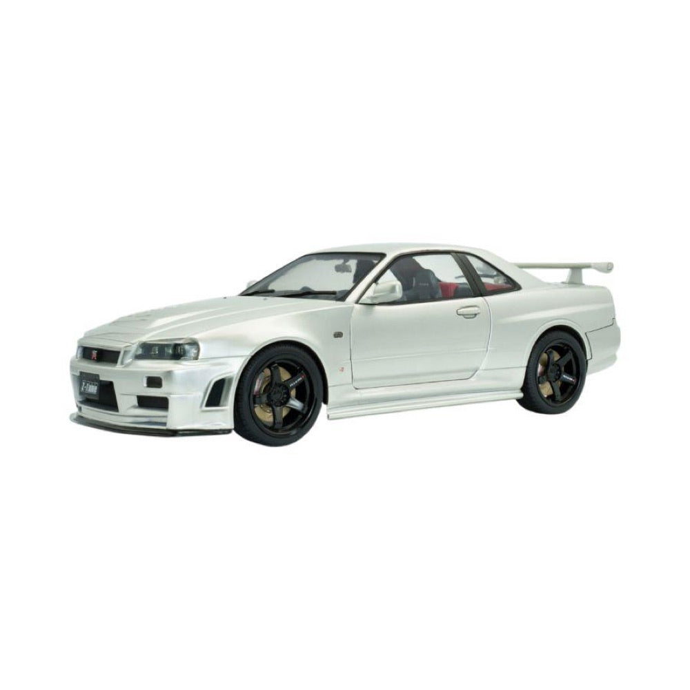 Solido – 1:18 1999 Nissan GT-R (R34) Nismo Z-Tune Silver Diecast Vehicle