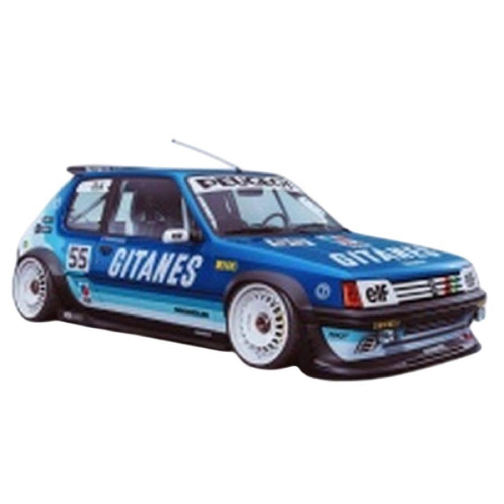 Solido – 1:18 1990 Peugeot 205 GTI Blackfish G Tribute Diecast Vehicle