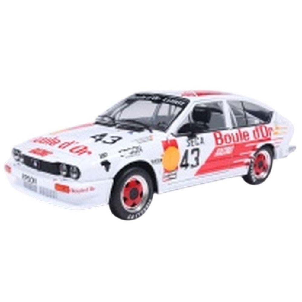 Solido – 1:18 1985 Alfa Romeo GTV6 White 43 De Dryver/Boucher/Boucher 24H DE SPA Diecast Vehicle