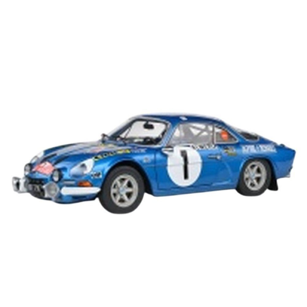 Solido – 1:18 1972 Alpine A110 1600S Blue 1 Therier/Roure Rallye Monte Carlo Diecast Vehicle