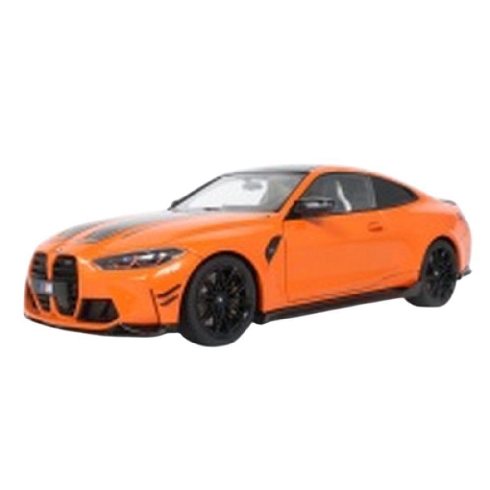 Solido – 1:18 2025 BMW M4 Performance Parts Individual Fire Orange Diecast Vehicle