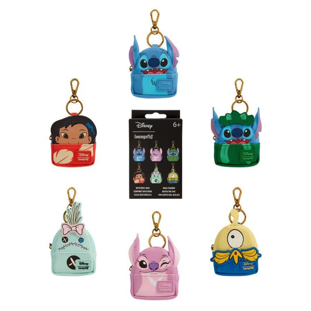 Lilo & Stitch – Mini Backpack Mystery Bag Chams (Display of 15)