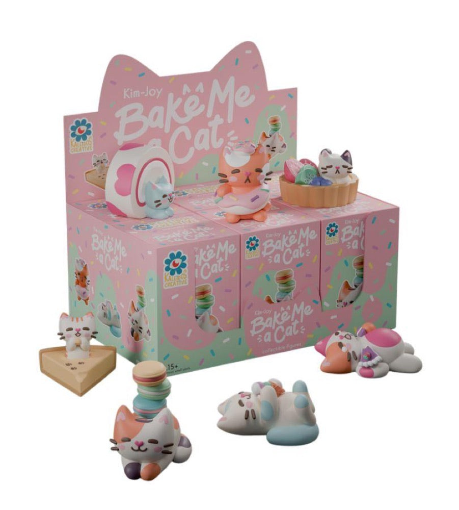 Kaleidos Creative – Bake Me a Cat Blind Box Assortment (Display of 6)