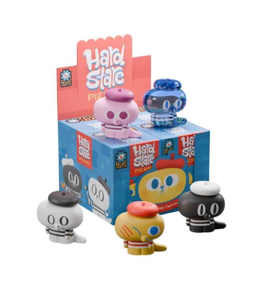 Kaleidos Creative – Hard Stare Pierre Blind Box Assortment (Display of 4)