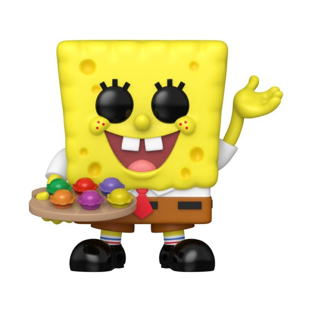Spongebob Squarepants – Spongebob with Patties US Exclusive Glow Pop! Vinyl [RS]