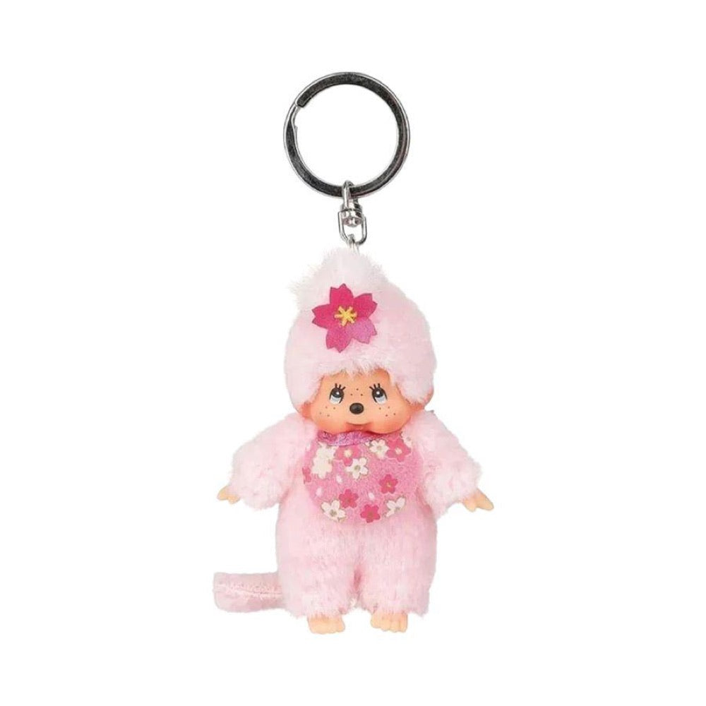 Monchhichi – Cherry Blossom Keychain