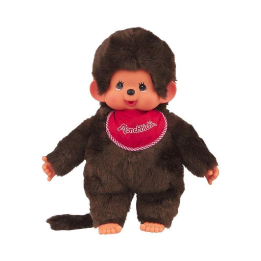 Monchhichi – Classic Boy Red Plush Doll