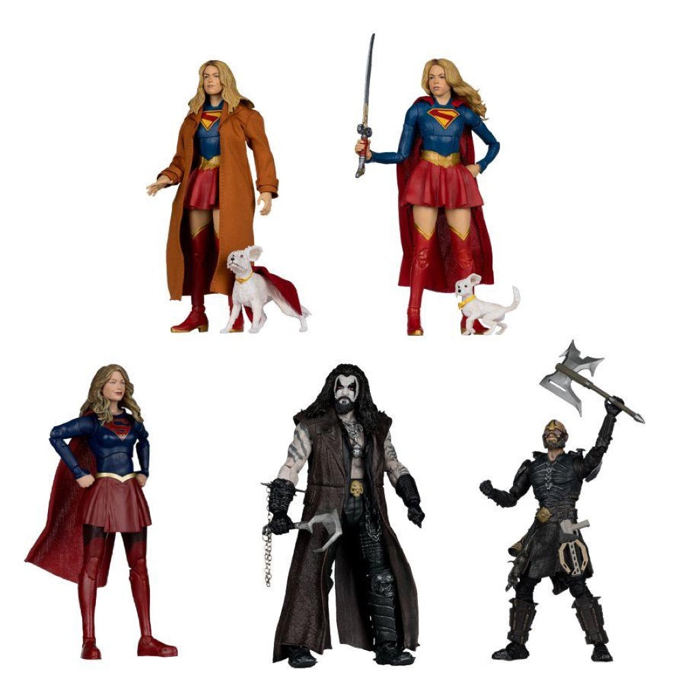 Supergirl (2026) – Theatrical Film 7″ Deluxe Figure Assortment (6 Pieces)