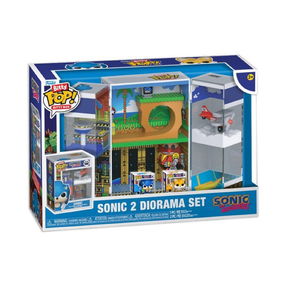 Sonic – Sonic 2 Diorama Bitty Pop! Playset