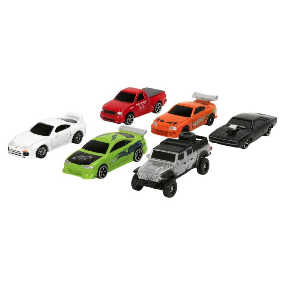 Fast & Furious – Nano Hollywood Rides 6-Pack (Wave 3A)