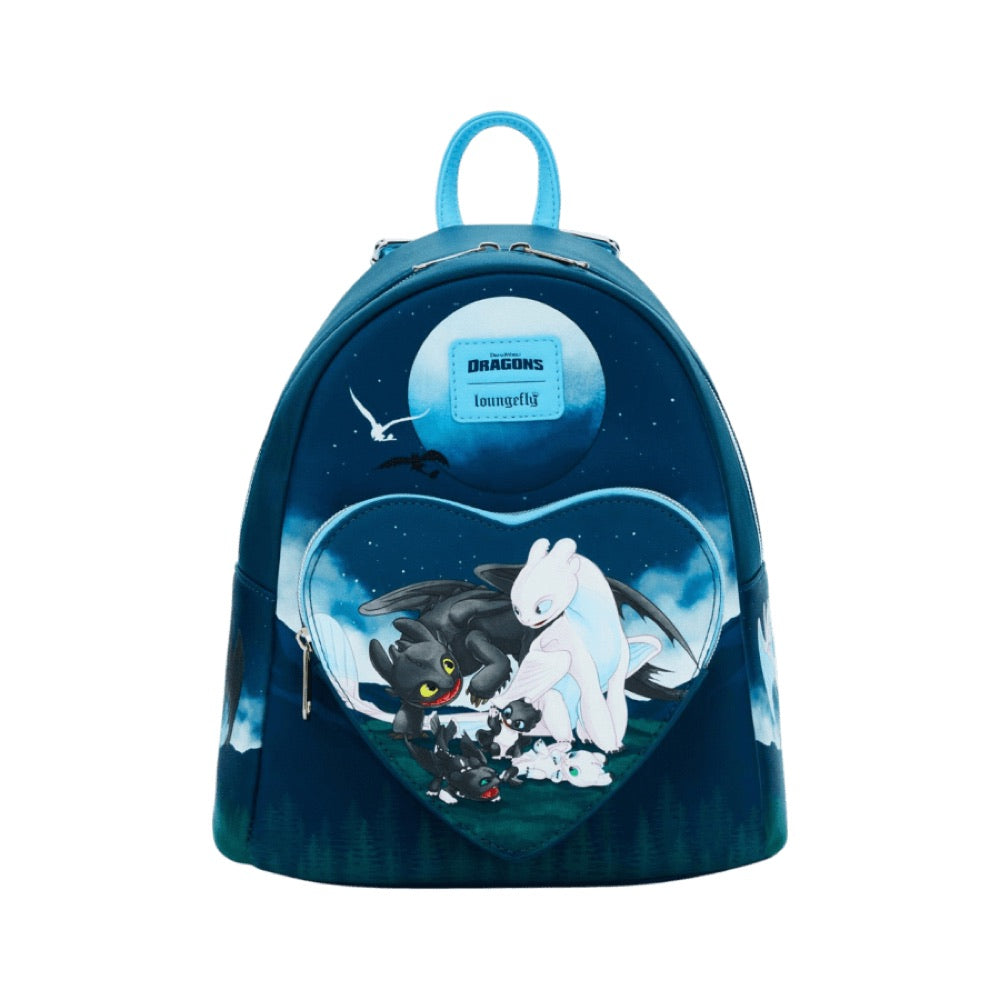 How to Train Your Dragon 3: The Hidden World – Toothless & Light Fury US Exclusive Mini Backpack