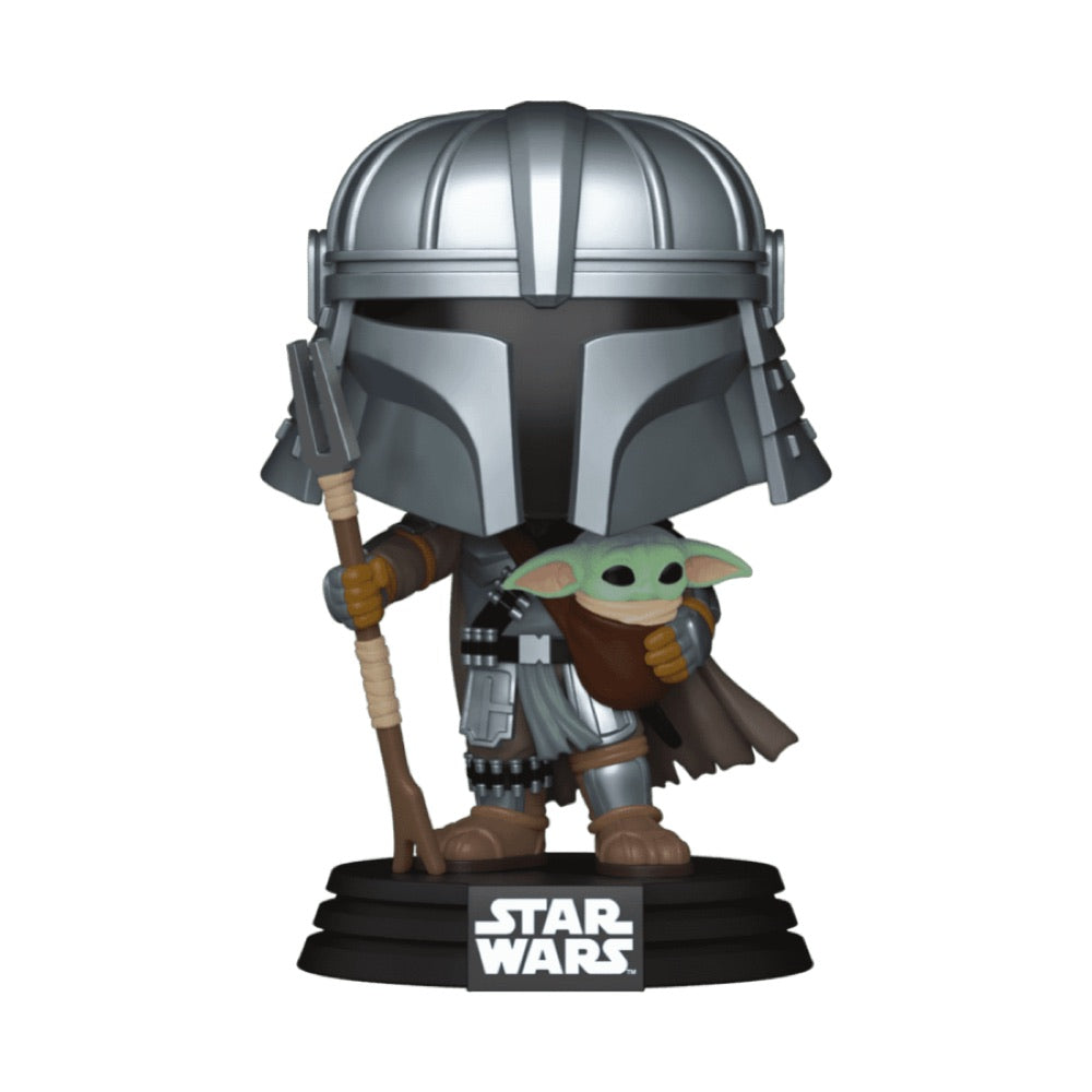 Star Wars: Impressions – Mandalorian with Grogu Pop! Vinyl [RS]